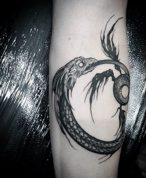 19 Ouroboros Tattoo Ideas For Men & Women - PetPress